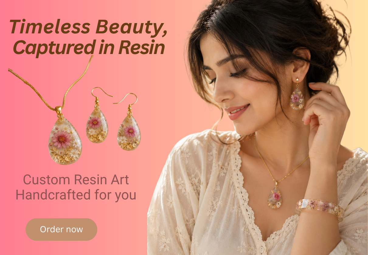Timeless Beauty, Captured in Resin
