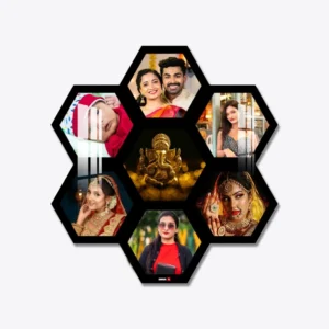 Hexa 7 Photos Acrylic Wall Photo