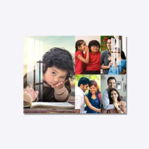 5 Pics Collage Premium Acrylic Wall Photo