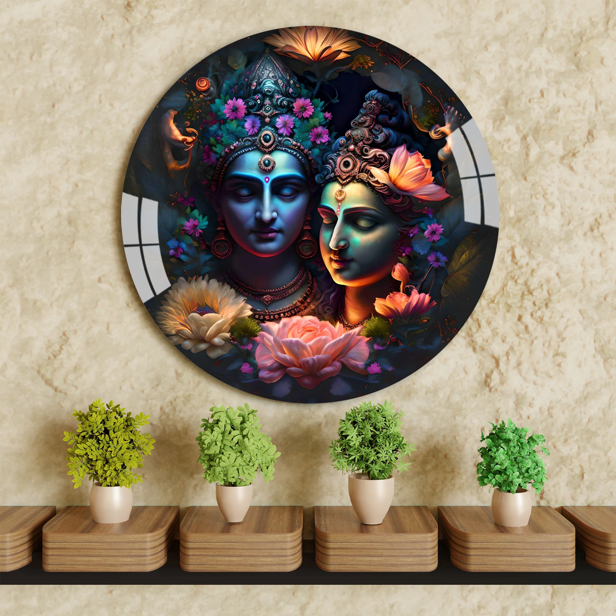 Circle Acrylic Wall Photo