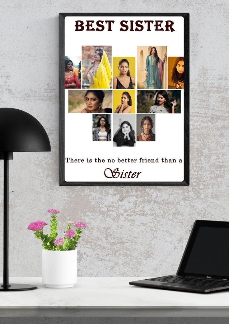 Polaroid Photo Collage Frame