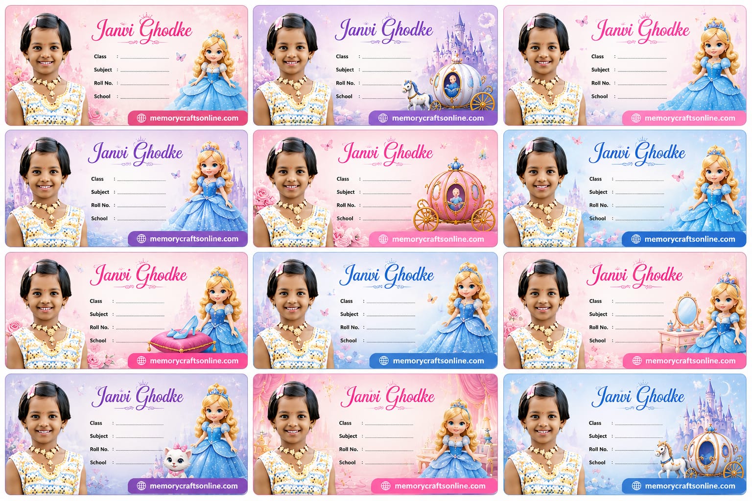 Customised Name Sticker
