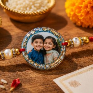 Photo Resin Rakhi