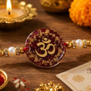 Traditional Devotee Resin Rakhi