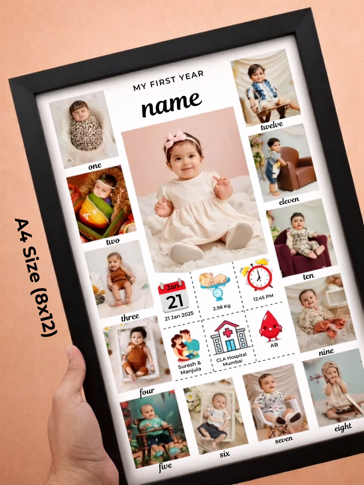 Custom 12-Month Memory Collage