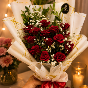 Premium Red Rose Bouquet
