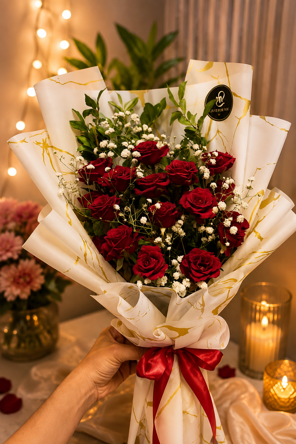 Premium Red Rose Bouquet