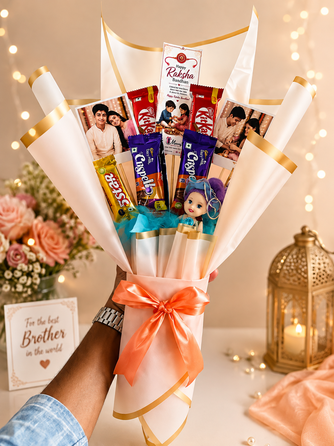 Raksha Bandhan Brother Gift Bouquet