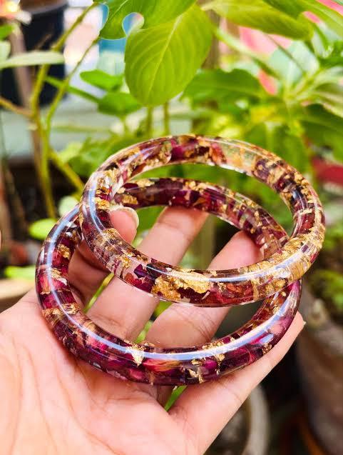 Resin Bangles OR Upload Your Favourite Design For Personalized Gift