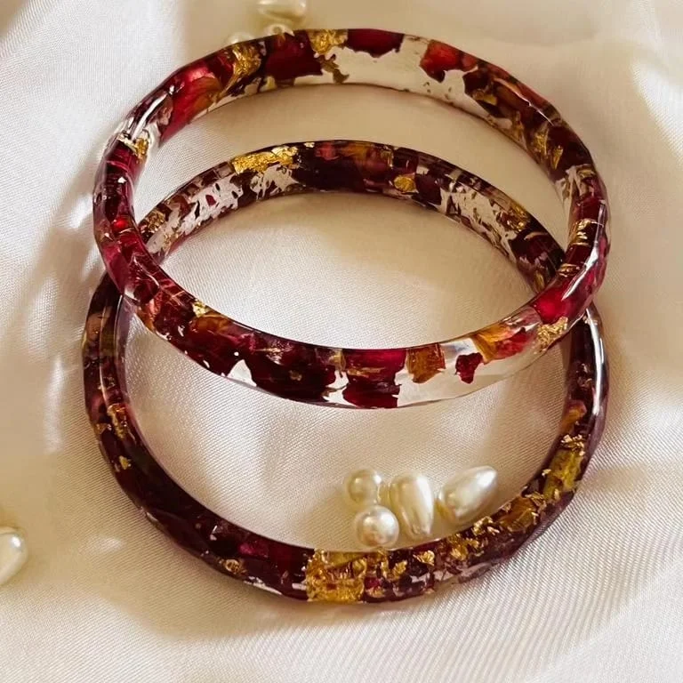 Resin Bangles OR Upload Your Favourite Design For Personalized Gift