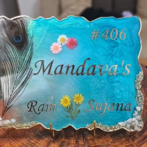 Personalized Resin Frame & Name Plate OR Upload Your Favourite Design For Personalized Frame or Name Plate