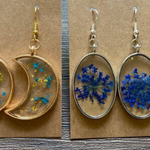 Elegant Resin Earrings OR Upload Your Favourite Design For Personalized Gift